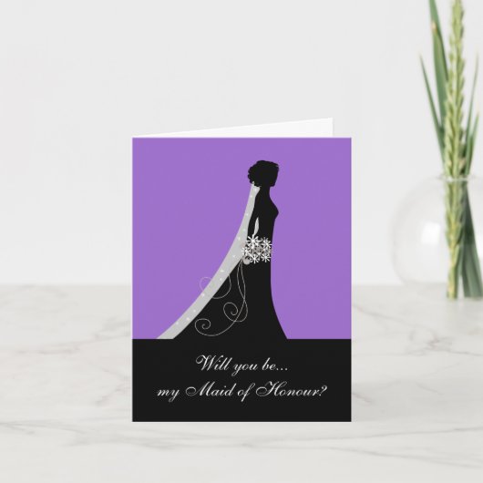 Word jij mijn Maid of Honor? Toelichting Kaarten P (Voorkant)