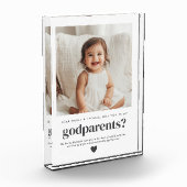 Word jij mijn peetouders fotovoorstel? fotoblokken (Links)