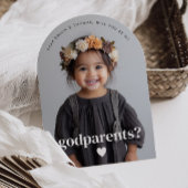 Word jij mijn peetouders fotovoorstel? kaart