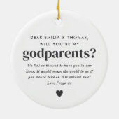 Word jij mijn peetouders fotovoorstel? keramisch ornament (Achterkant)