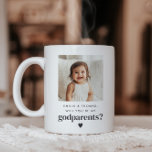 Word jij mijn peetouders fotovoorstel? koffiemok<br><div class="desc">Op zoek naar een lieve en zinvolle manier om een geliefde te vragen om de peetouders van je baby te zijn? Dit moderne, minimalistische mok ontwerp is de perfecte manier om de pop van de vraag! Of je nu een familielid of goede vrienden vraagt, dit label helpt je een oprechte...</div>