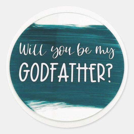 Word jij mijn peetvader? Stickers (Voorkant)
