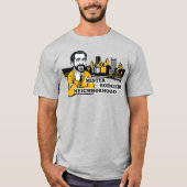 Word jij mijn quarterback? t-shirt (Voorkant)