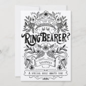 Word jij mijn ringdrager? kaart (Voorkant)