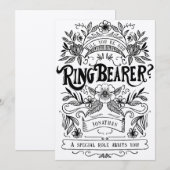 Word jij mijn ringdrager? kaart (Voorkant / Achterkant)