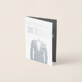 Word jij mijn ringdrager uitnodiging? folie kaarten (Voorkant)