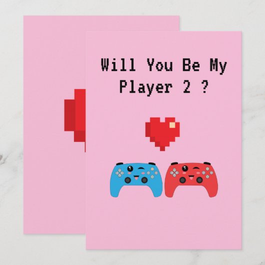 Word jij mijn speler 2? feestdagenkaart (Voorkant / Achterkant)