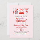 Word jij mijn Valentijn? Galentijnsdag Kaart (Voorkant)