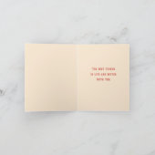 Word jij mijn Valentijn konijnenkoppel? Notitiekaartje (Binnen)