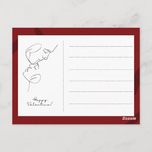 Word jij mijn Valentijn? Romantische Valentijnsdag Briefkaart