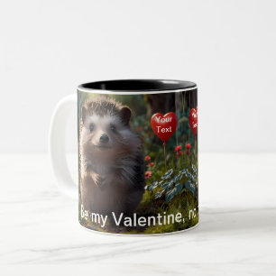 Word jij mijn Valentijn Tweekleurige Koffiemok