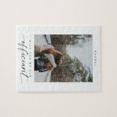 Word jij onze Officiant Minimal Photo Modern? Legpuzzel (Horizontaal)