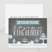 Word jij onze ringdrager? | bruidegom kaart (Voorkant / Achterkant)