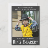 Word jij onze ringdrager? Fotokaart Kaart (Voorkant)