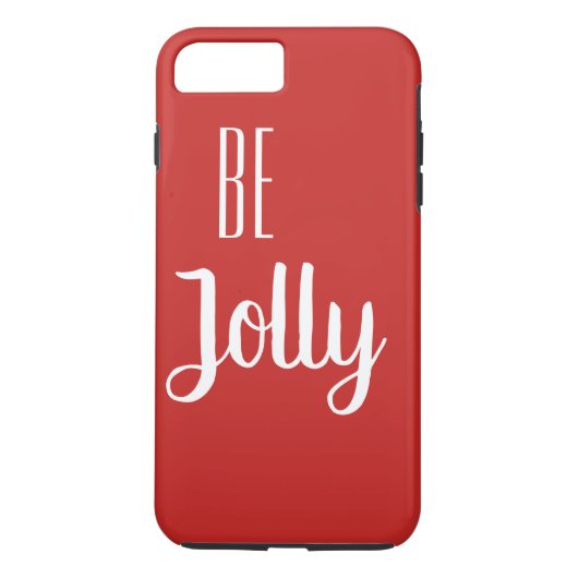 Word Jolly Kersttelefonische draagtas Case-Mate iPhone Case (Achterkant)