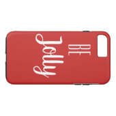 Word Jolly Kersttelefonische draagtas Case-Mate iPhone Case (Achterkant (Horizontaal))