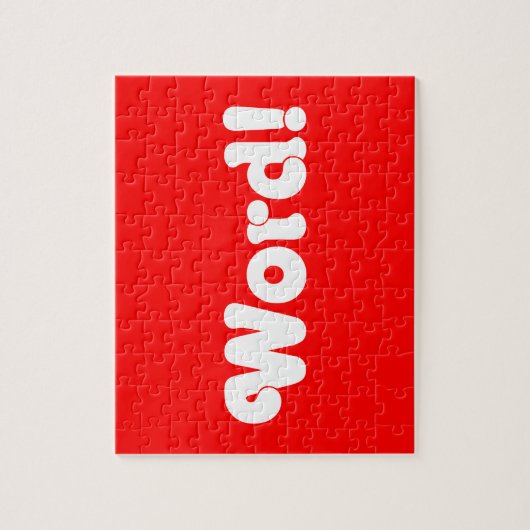 Word! Legpuzzel (Verticaal)