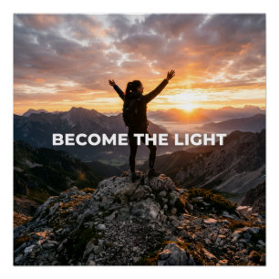 Word Licht Perfect Poster