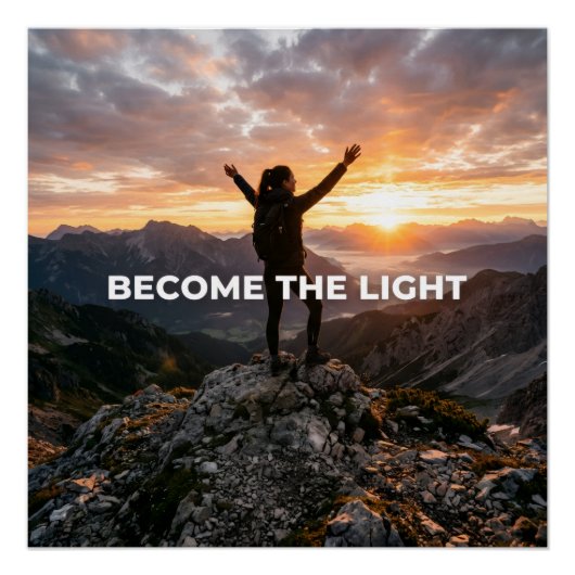Word Licht Perfect Poster (Voorkant)