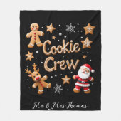 Word lid van de Cookie Crew Your Ultimate Christma Fleece Deken (Voorkant)