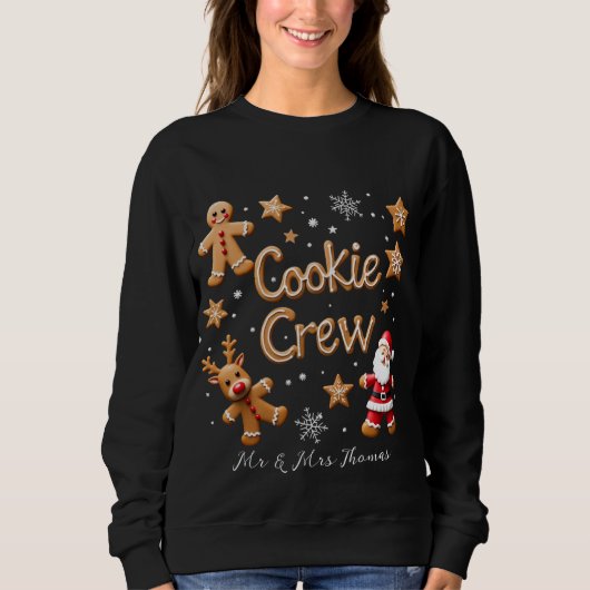 Word lid van de Cookie Crew Your Ultimate Christma Trui (Voorkant)