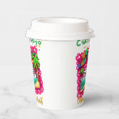 Word lid van de Fiesta Cinco de Mayo Cruise Squad Papieren Bekers (Rechts)