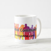 Word lid van de Global Community Coffee mok #1 (Voorkant rechts)