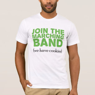 Word lid van de Marching Band T-shirt