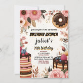 Word lid van Donut pannenkoek volwassen roze Brunc Kaart (Voorkant)