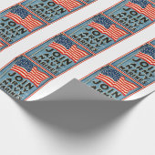 Word lid van Leger, Marine, Marine WPA 1917 Cadeaupapier (Hoek)