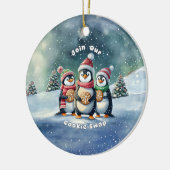 Word lid van onze Christmas Cookie Swap Keramisch Ornament (Links)