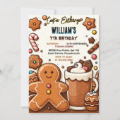 Word lid van schattig eten Kinder Cookie Exchange Kaart (Voorkant)