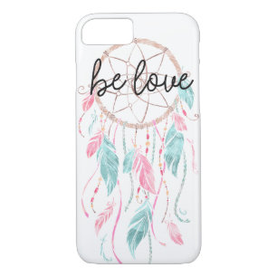 Word Love Boho Dream Catcher iPhone 8/7 Hoesje
