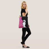 Word Love Geef Love Canvas Bag Tote Bag (Op model)