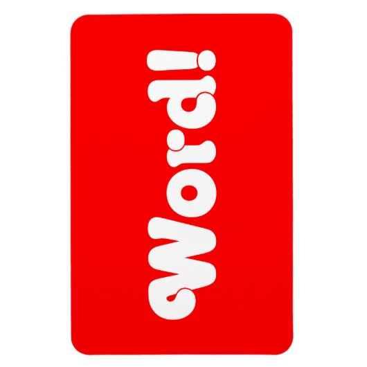 Word! Magneet (Verticaal)
