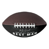 Word mijn beste persoonlijke naam voor het huwelij american football (Voorkant)