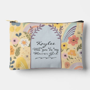 Word mijn Bloemenmeisje Floral Etui