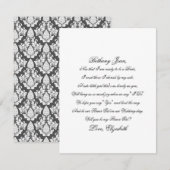 Word Mijn Bloemenmeisje Script Poem Kaart (Voorkant / Achterkant)