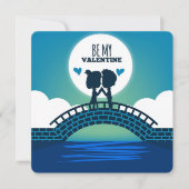 Word mijn Kaart van de Vakantie van de Valentijn (Voorkant)