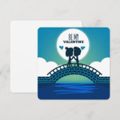 Word mijn Kaart van de Vakantie van de Valentijn (Voorkant / Achterkant)