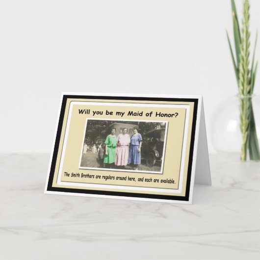 Word mijn Maid of Honor? - GRAPPIG (Voorkant)