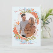 Word mijn paar met foto-uitnodiging kaart (Staand voorkant)