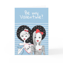 Word mijn Valentijn Lesbian Thleed