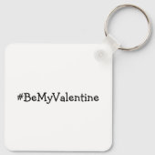 Word mijn Valentijn-vakantiekaartje Sleutelhanger (Achterkant)