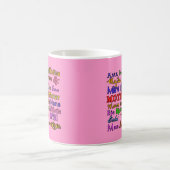 Word Moeder in veel talen Koffiemok (Center)