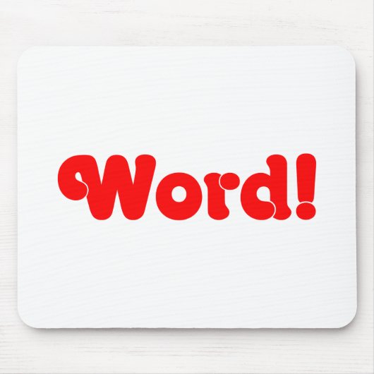 Word! Muismat (Voorkant)