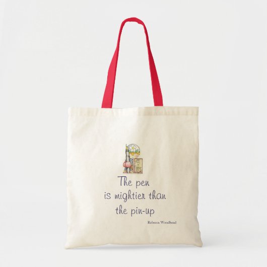 Word Nerd Bag Tote Bag (Voorkant)