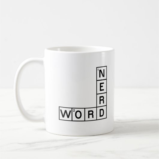 Word Nerd Koffiemok (Links)