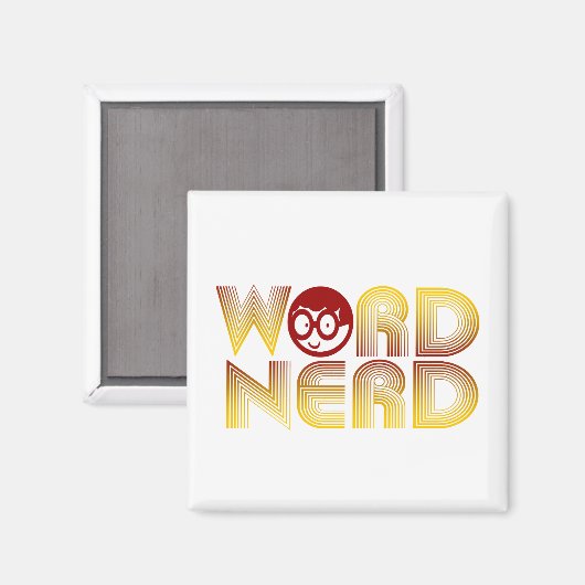 Word Nerd Magneet (Voorkant / Achterkant)