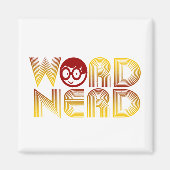Word Nerd Magneet (Voorkant)